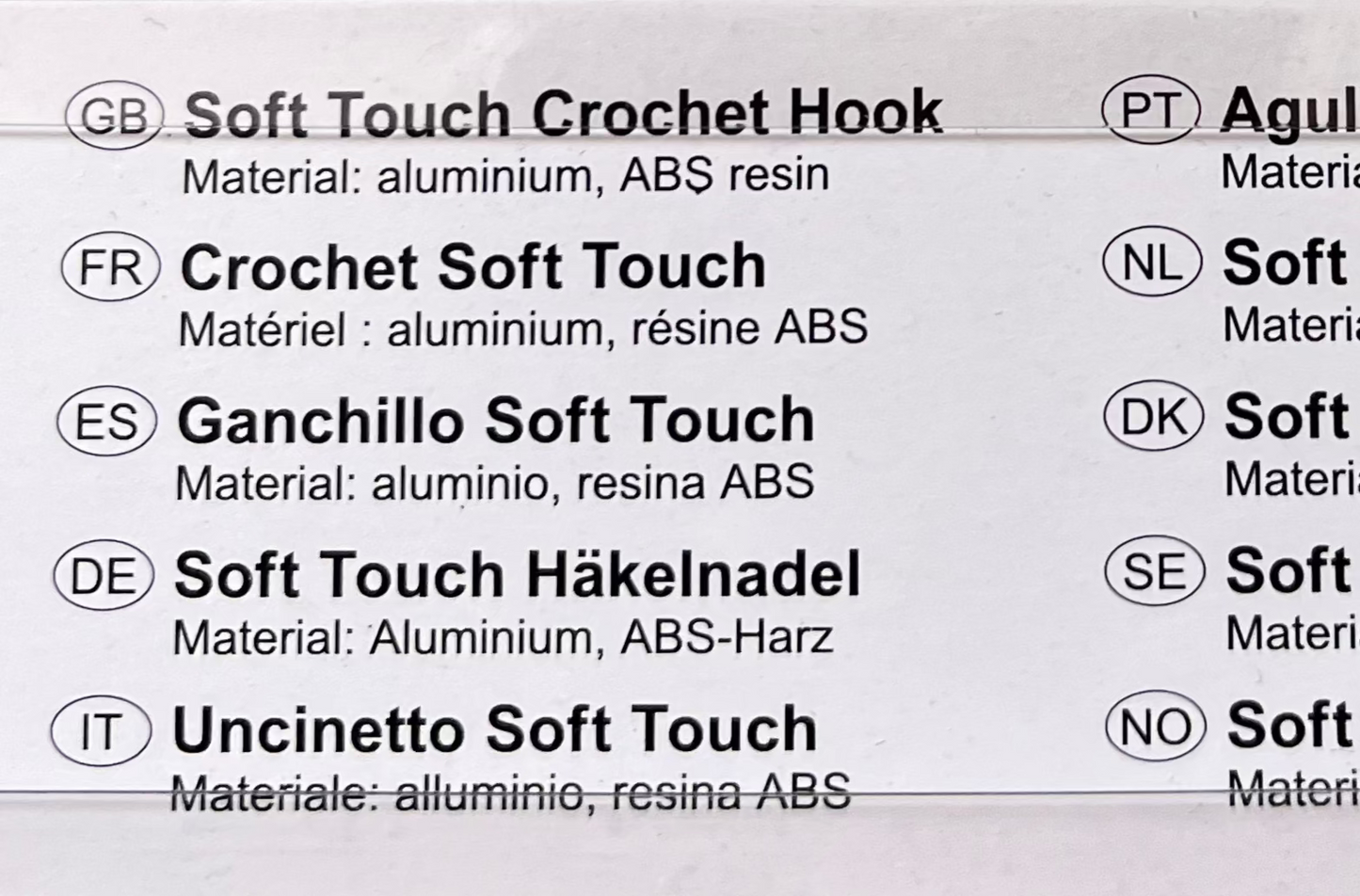 Clover Soft Touch Crochet Hook - perfect for crochet