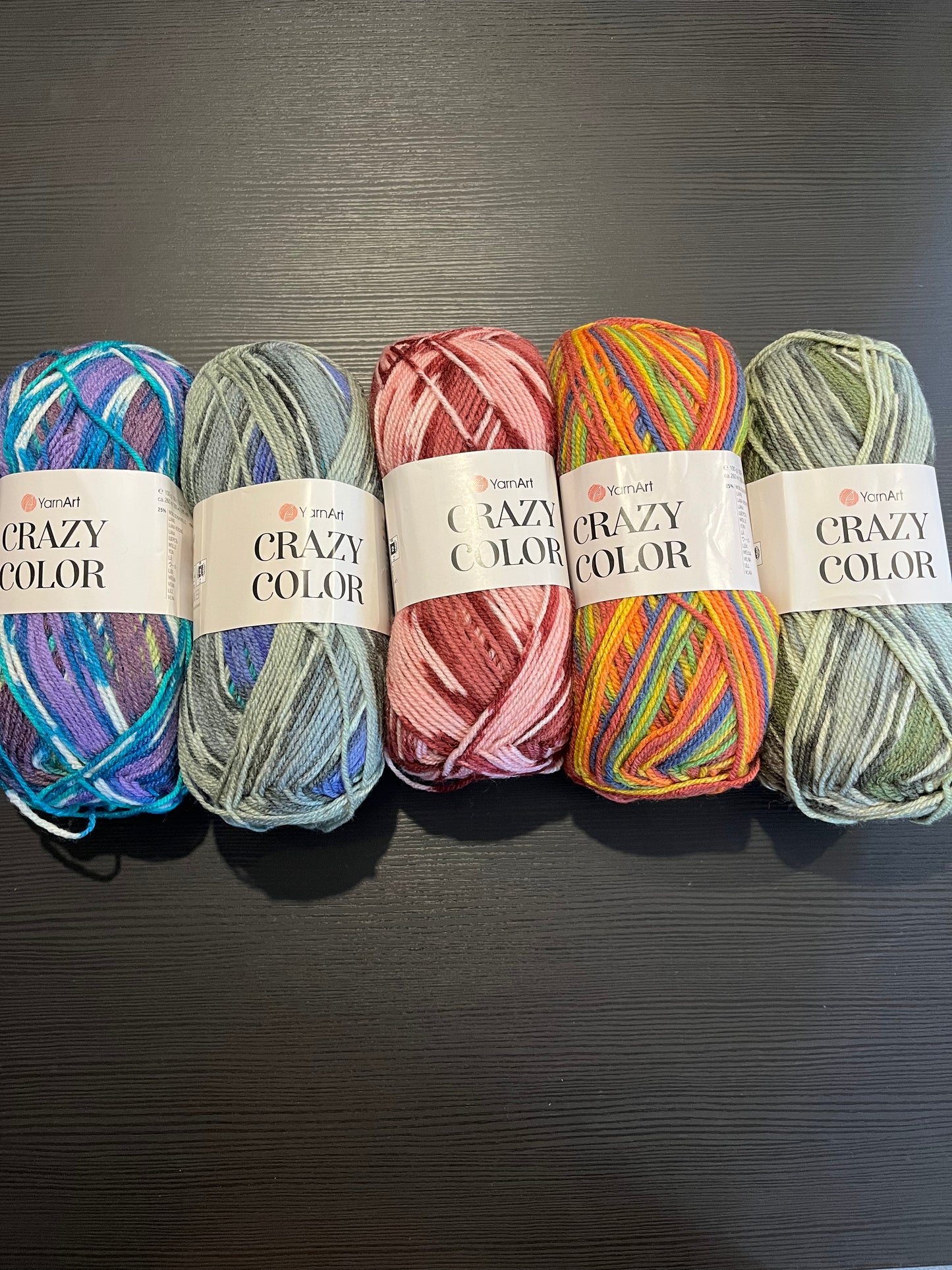 Yarnart Crazy Colour yarn
