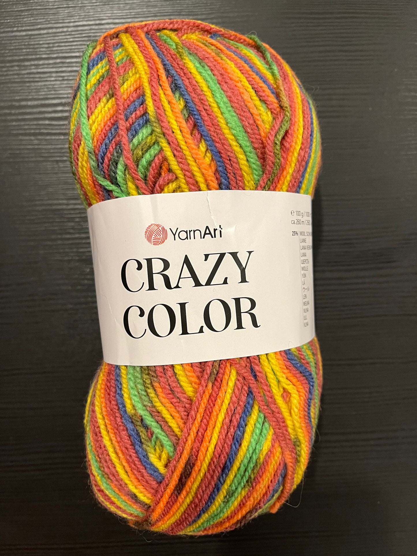 Yarnart Crazy Colour yarn