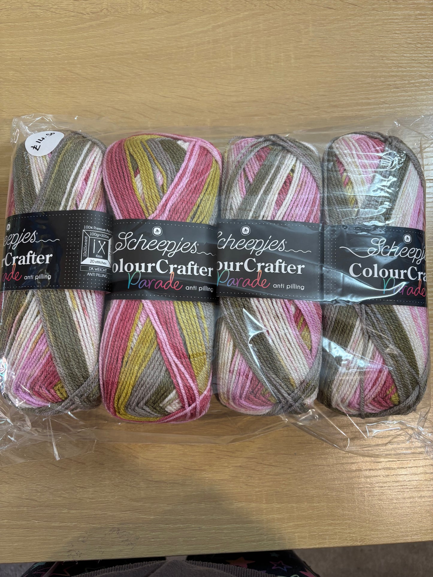 Scheepjes Yarn Bundle 4 X 100g