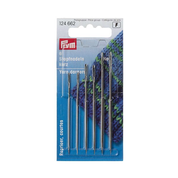PRYM Hand Sewing Needles - perfect for darning in ends