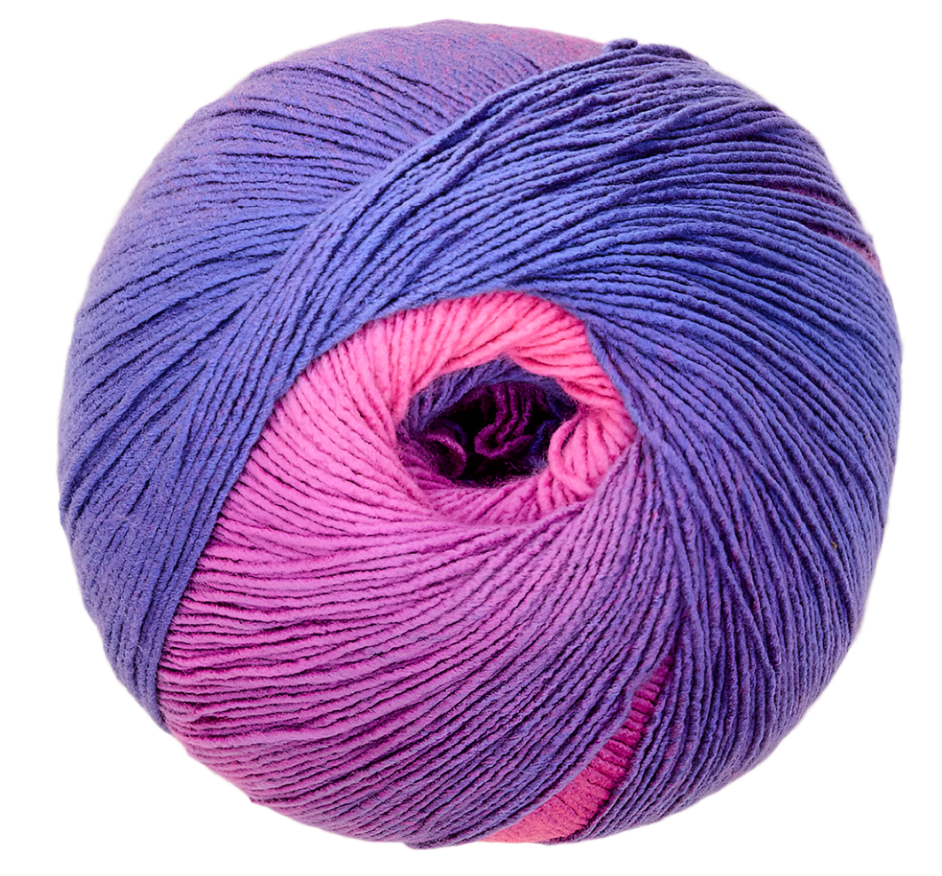 Jewelspun Ombre Aran - Perfect for knitting and crochet