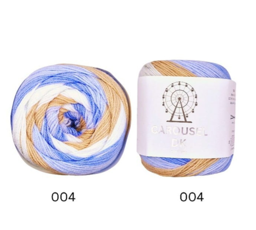 Woolcraft Carousel DK Acrylic Yarn - Perfect for knitting and crocheting