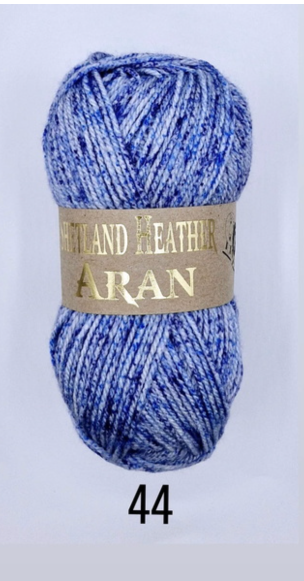 Shetland Heather Aran - perfect for knitting and crochet