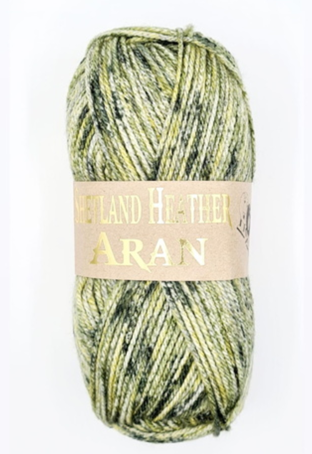 Shetland Heather Aran - perfect for knitting and crochet