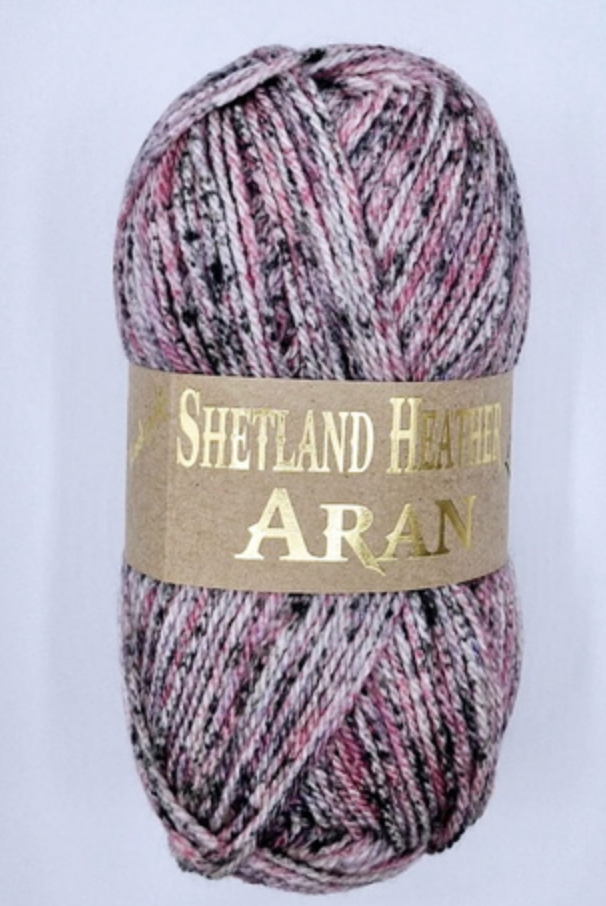 Shetland Heather Aran - perfect for knitting and crochet