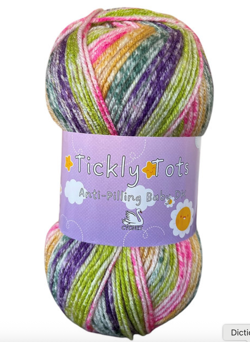 Cygnet Tickly Tots Double Knit Yarn