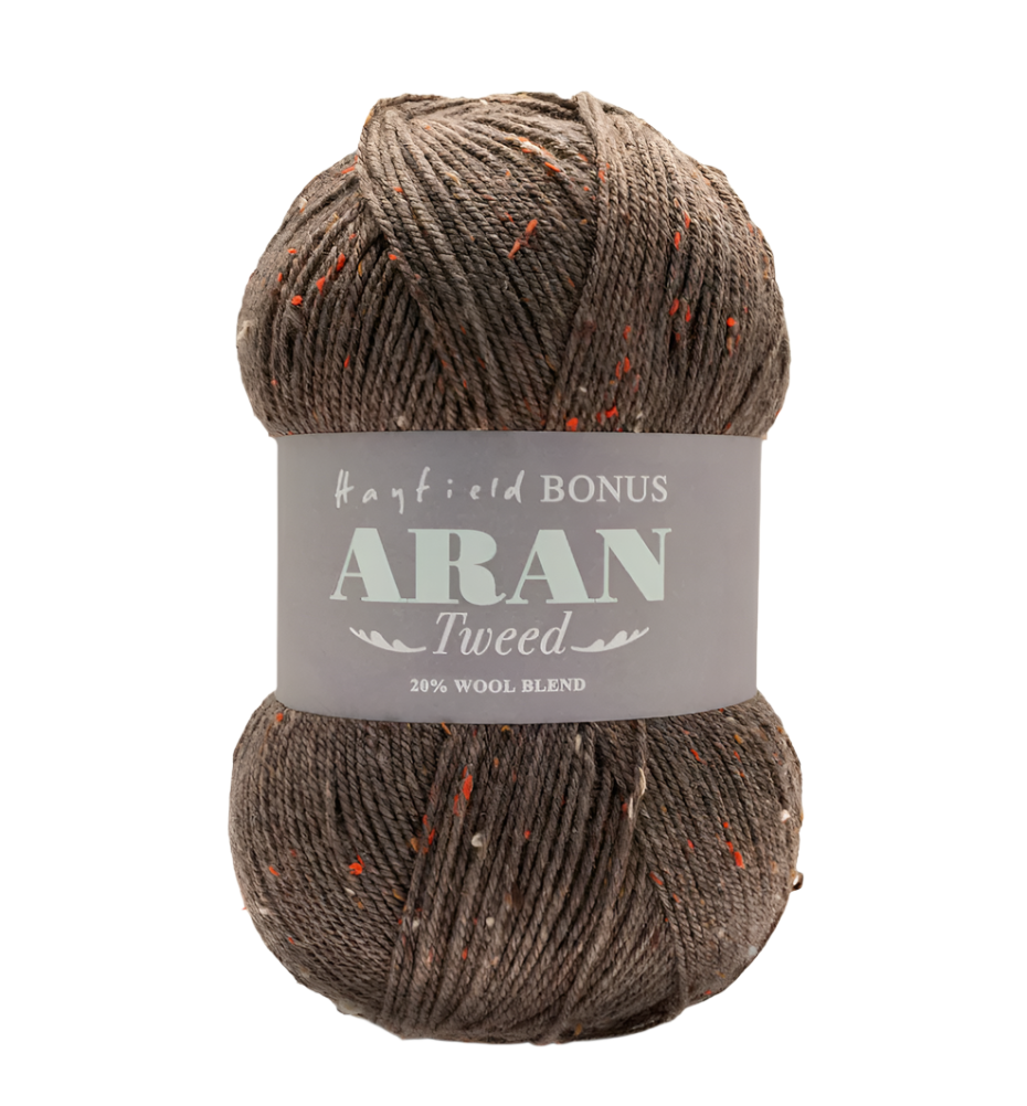 HAYFIELD BONUS TWEED WITH WOOL ARAN, 400G