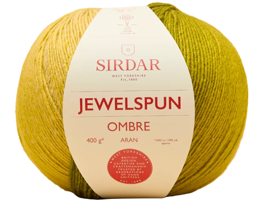Jewelspun Ombre Aran - Perfect for knitting and crochet