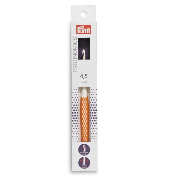 Prym Ergonomic Crochet Hooks sizes 3.0-7.0mm