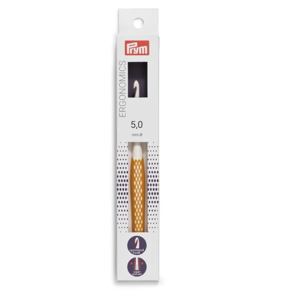 Prym Ergonomic Crochet Hooks sizes 3.0-7.0mm