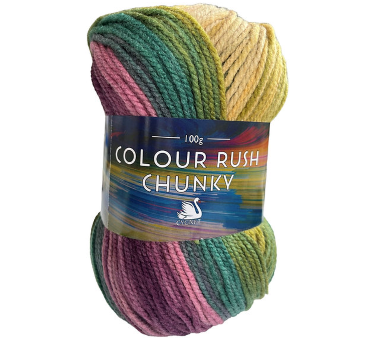 Cygnet Colour Rush Chunky - perfect for knitting and crochet