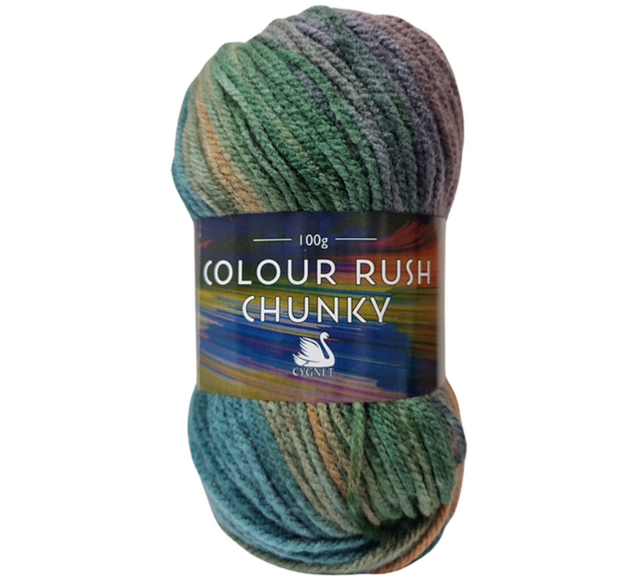 Cygnet Colour Rush Chunky - perfect for knitting and crochet