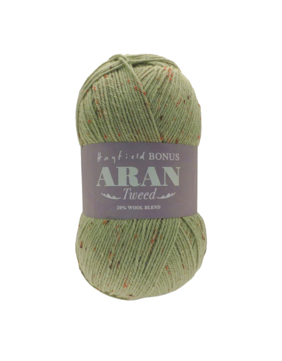 HAYFIELD BONUS TWEED WITH WOOL ARAN, 400G