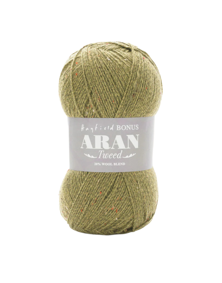 HAYFIELD BONUS TWEED WITH WOOL ARAN, 400G