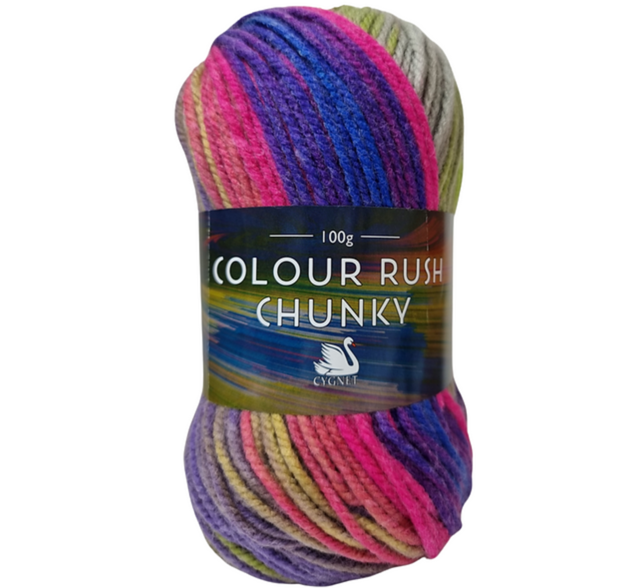 Cygnet Colour Rush Chunky - perfect for knitting and crochet