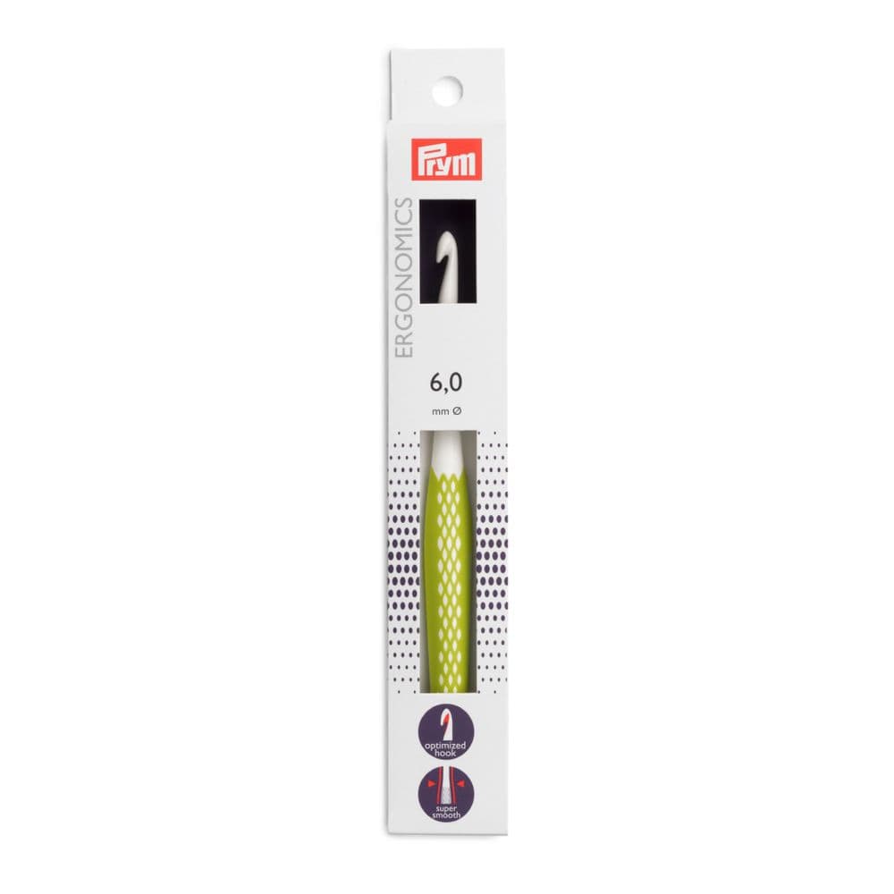 Prym Ergonomic Crochet Hooks sizes 3.0-7.0mm
