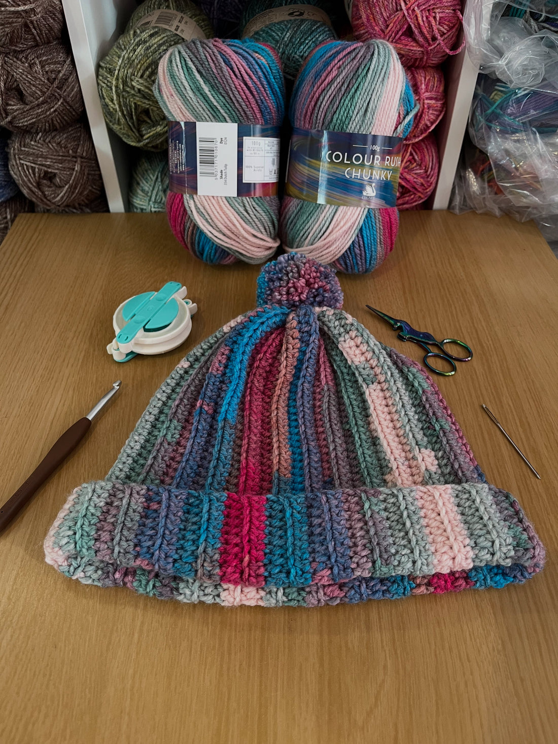 Colour Rush Chunky Beanie