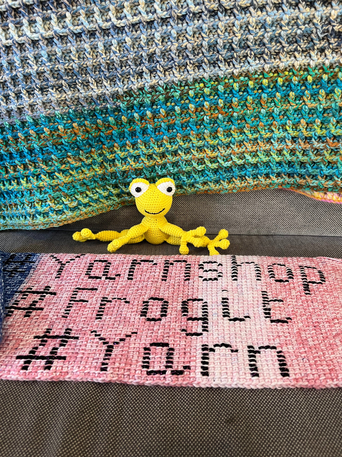 Yellow Froggy has been busy