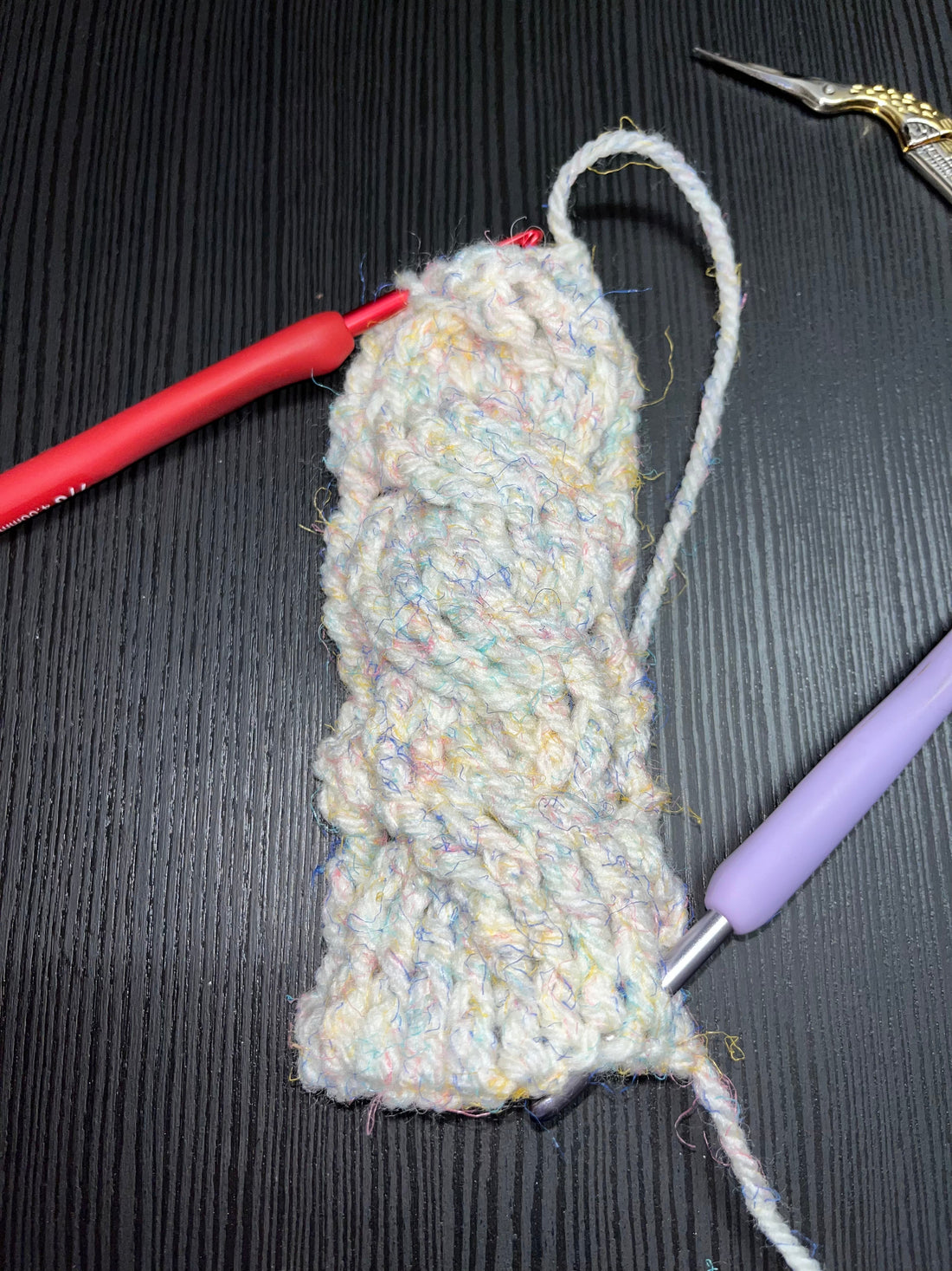 Crochet Cable knit