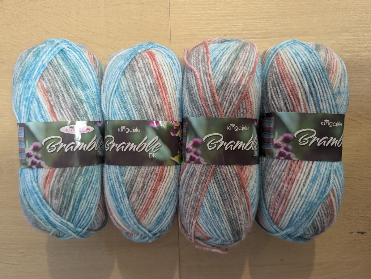 king Cole Bramble DK 4 pack 4 x 100g