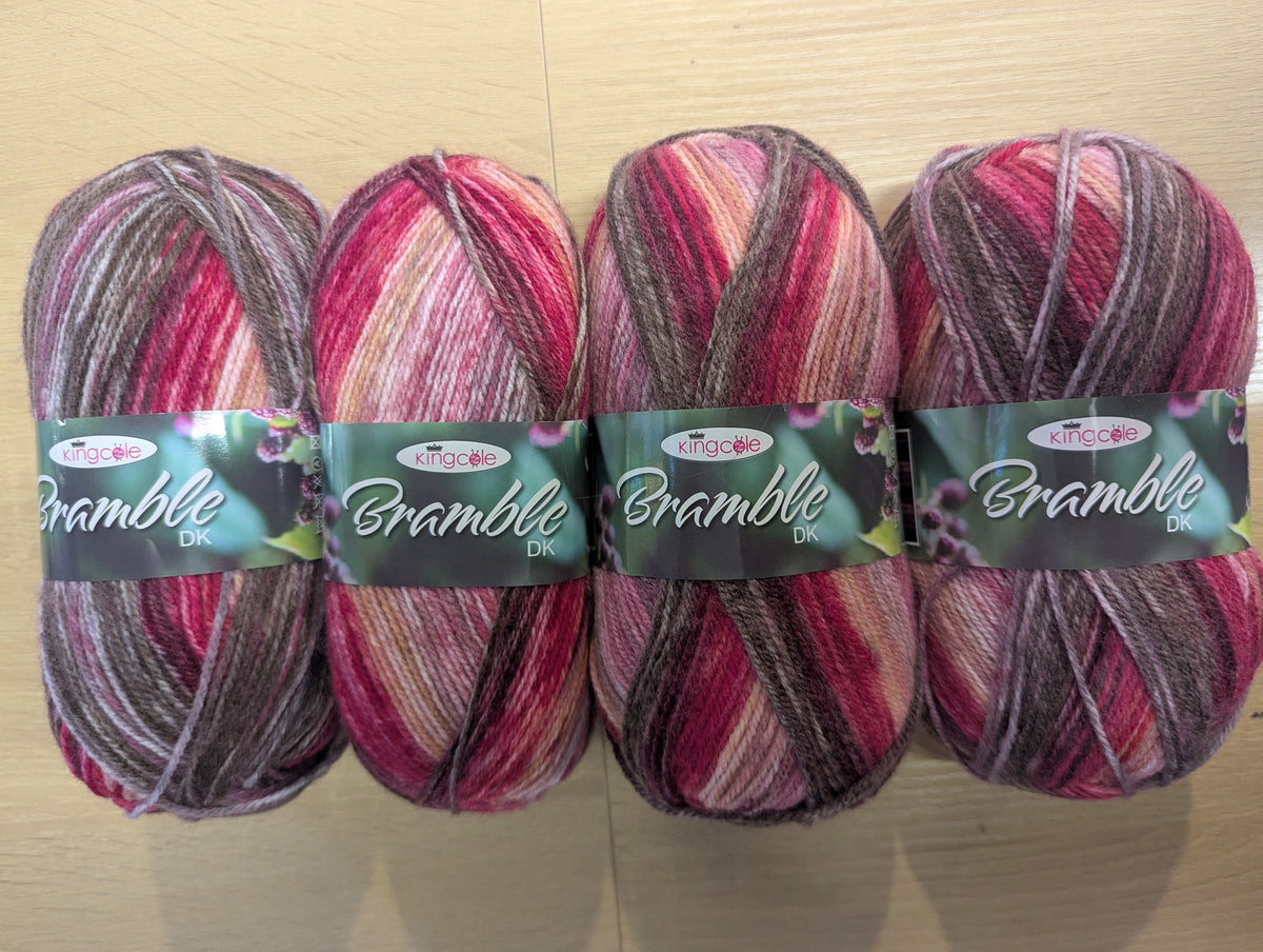 king Cole Bramble DK 4 pack 4 x 100g