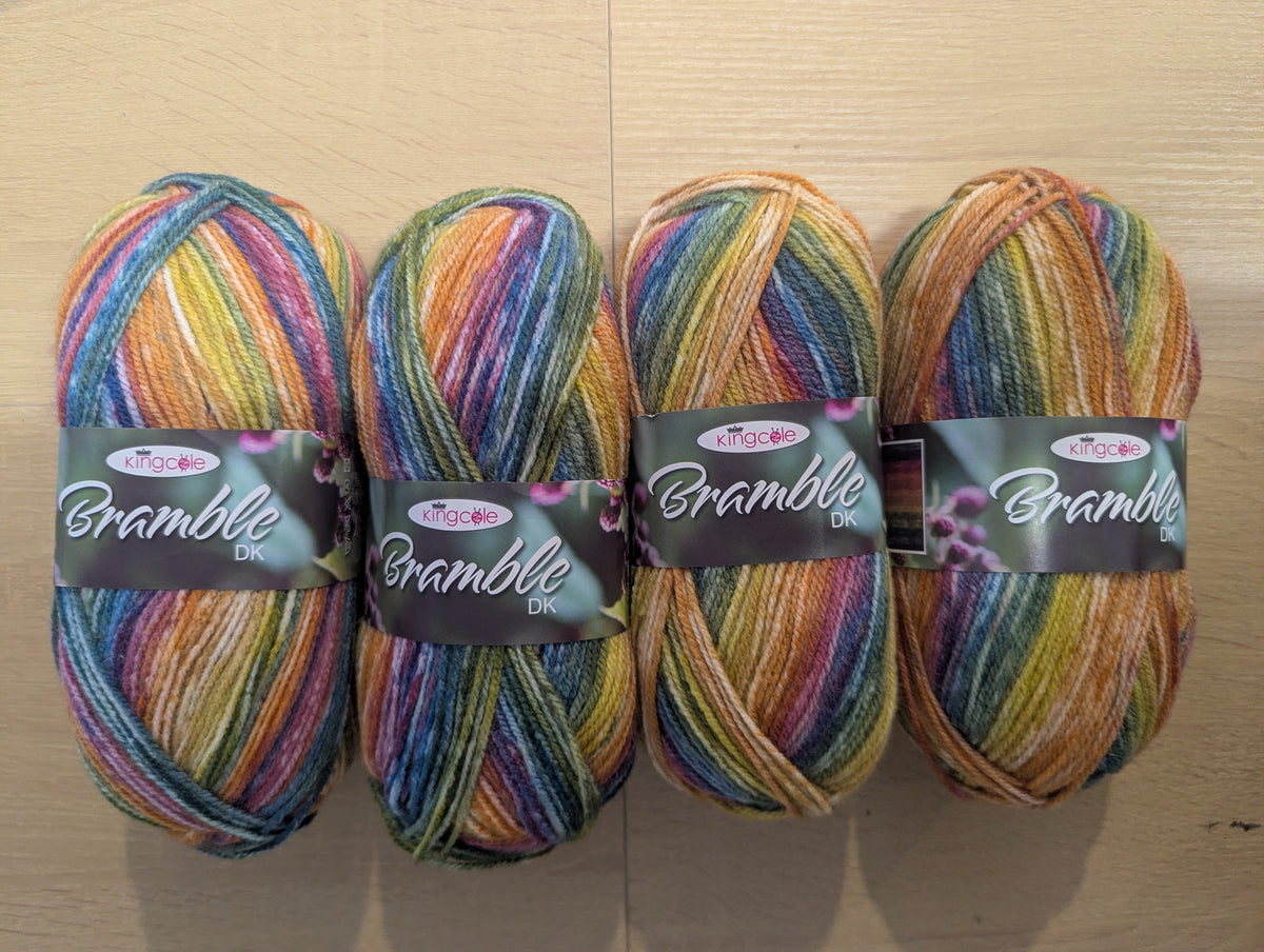 king Cole Bramble DK 4 pack 4 x 100g