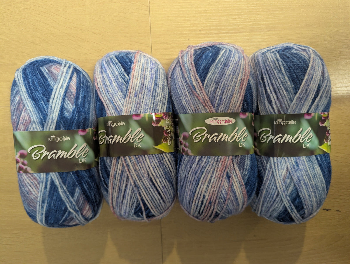 king Cole Bramble DK 4 pack 4 x 100g