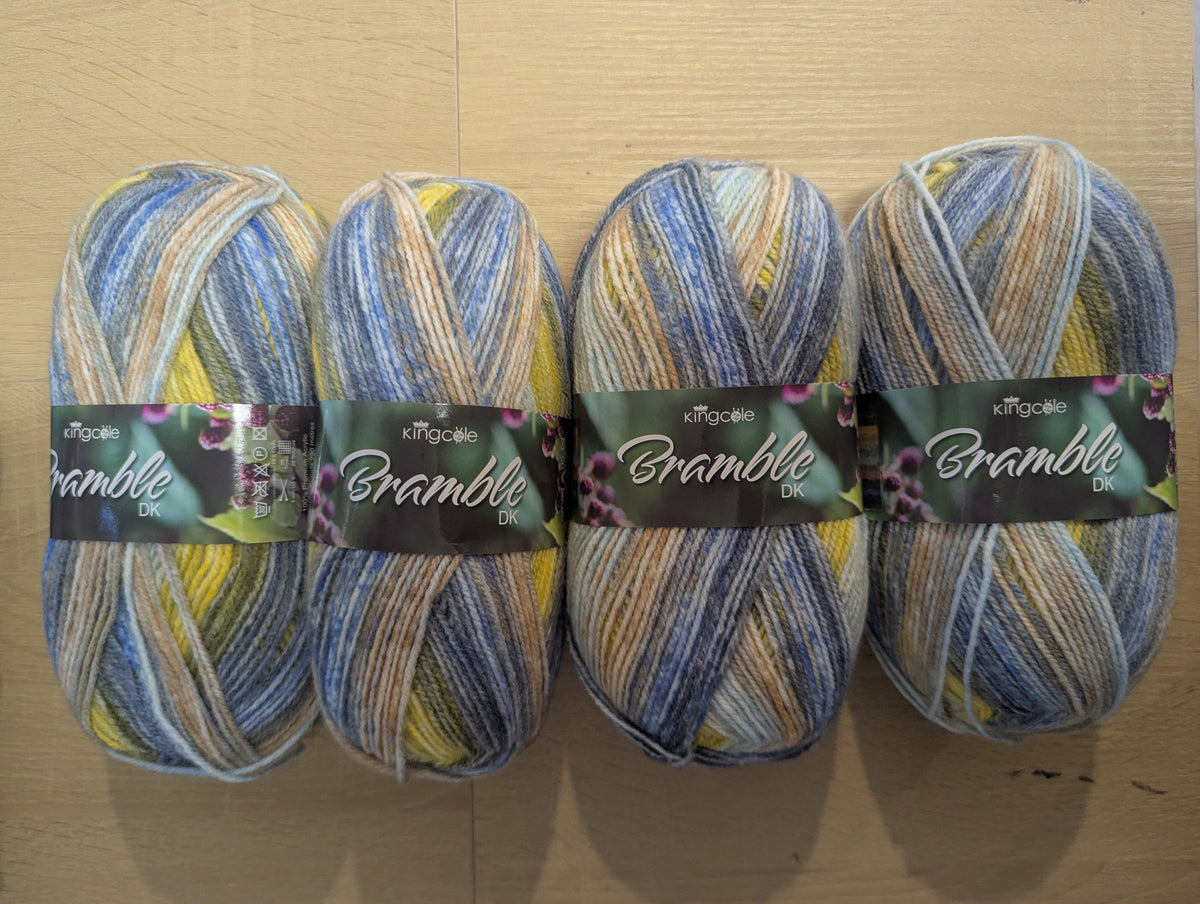 king Cole Bramble DK 4 pack 4 x 100g