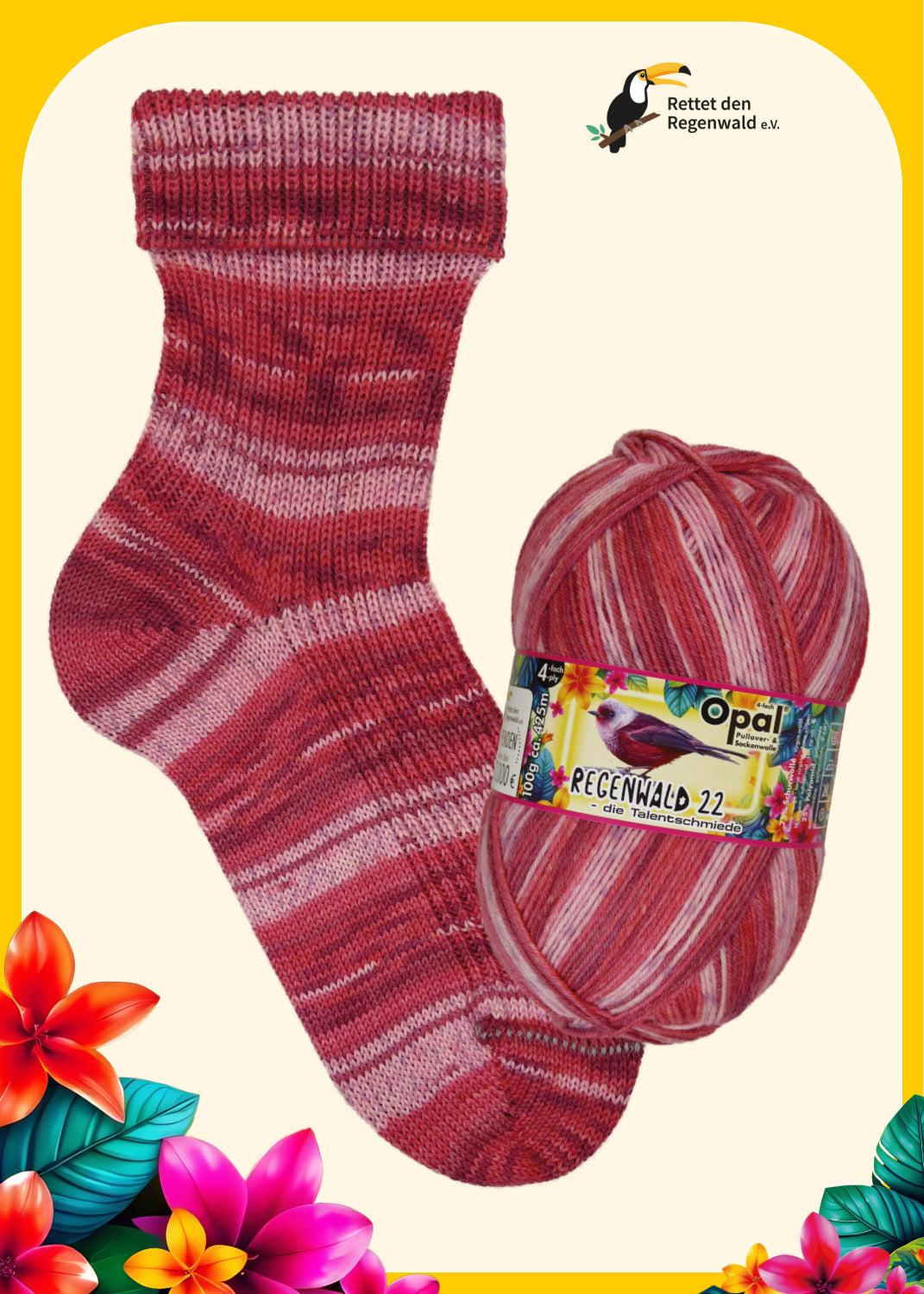 Opal Rain Forest 22 4ply Sock Yarn