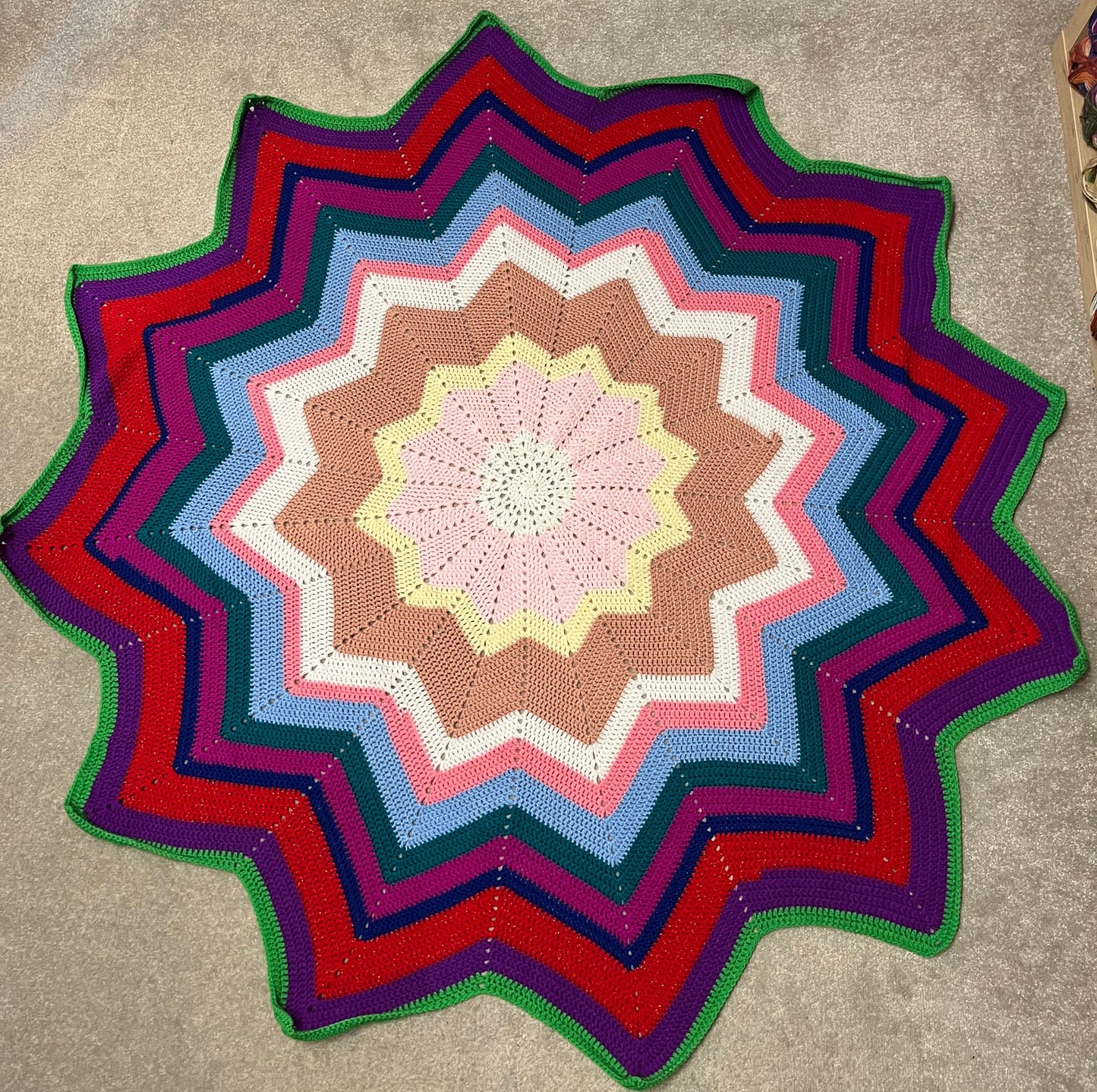 12 Point star blanket