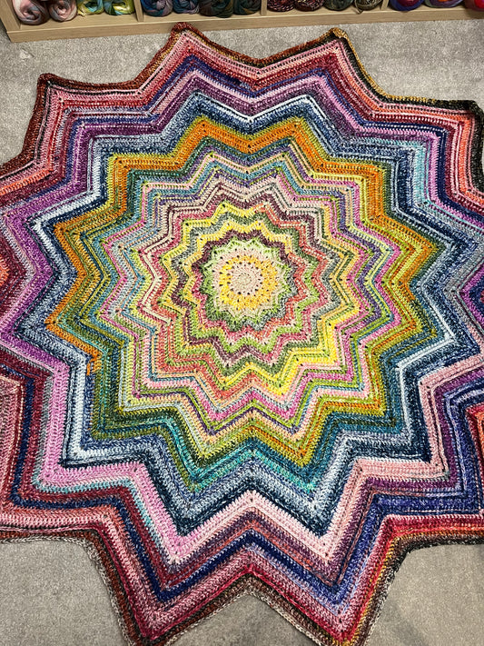 Ridged Round Ripple in Hedgerow Chunky