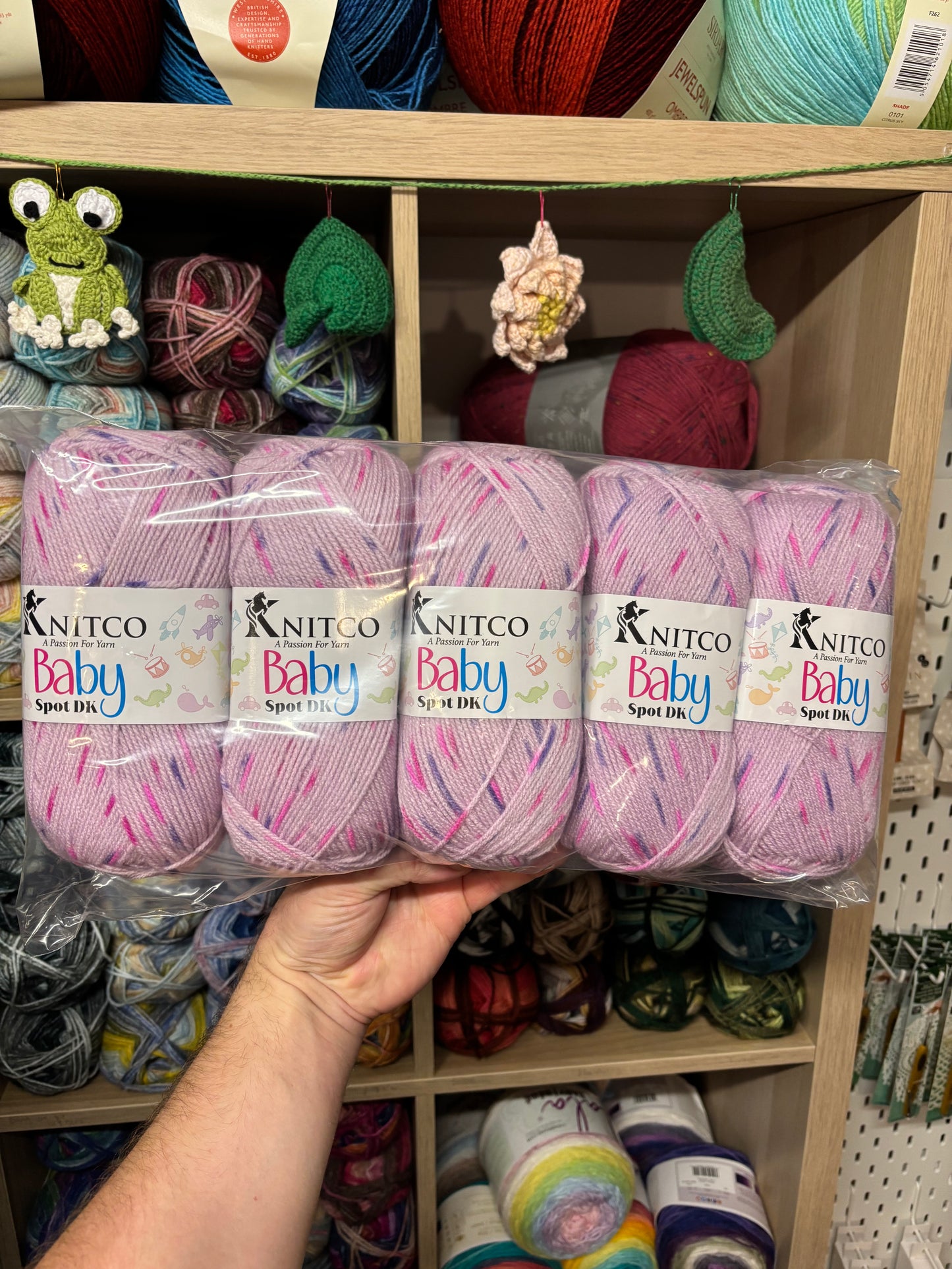 Knitco Baby Spot DK 5 x 100g balls