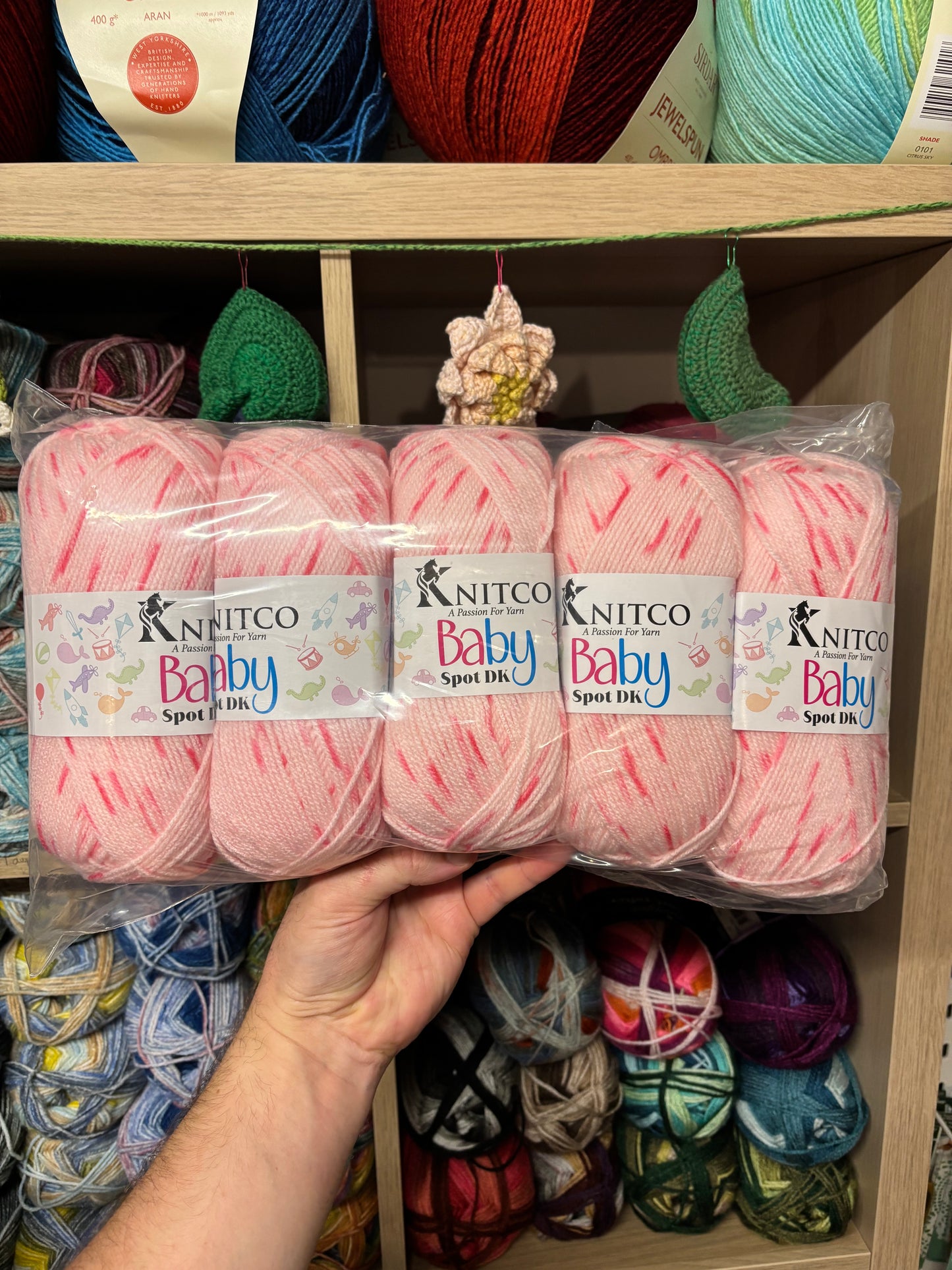 Knitco Baby Spot DK 5 x 100g balls