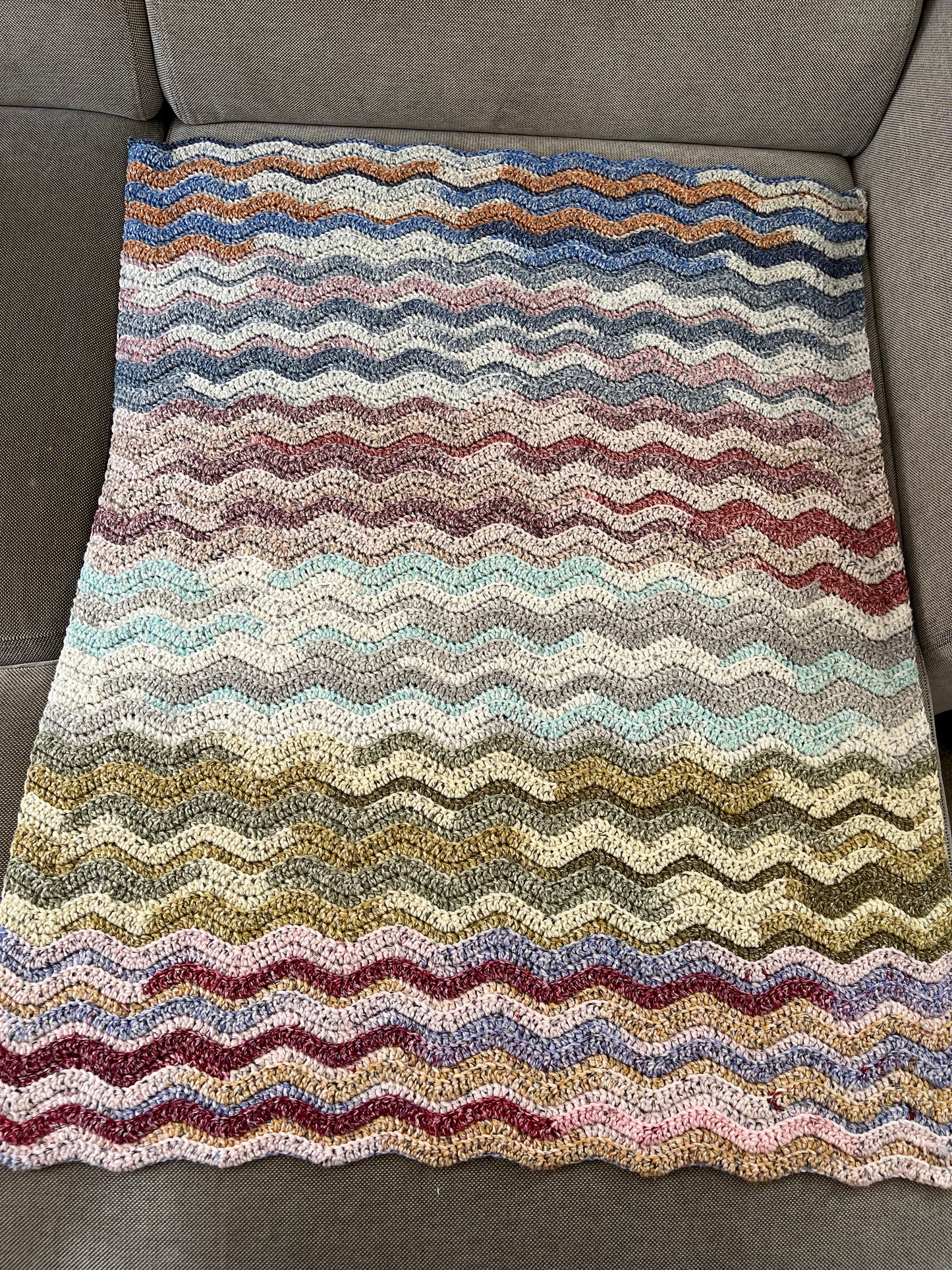 Drifter Aran Wave Blanket