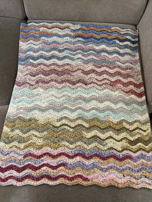 Drifter Aran Wave Blanket