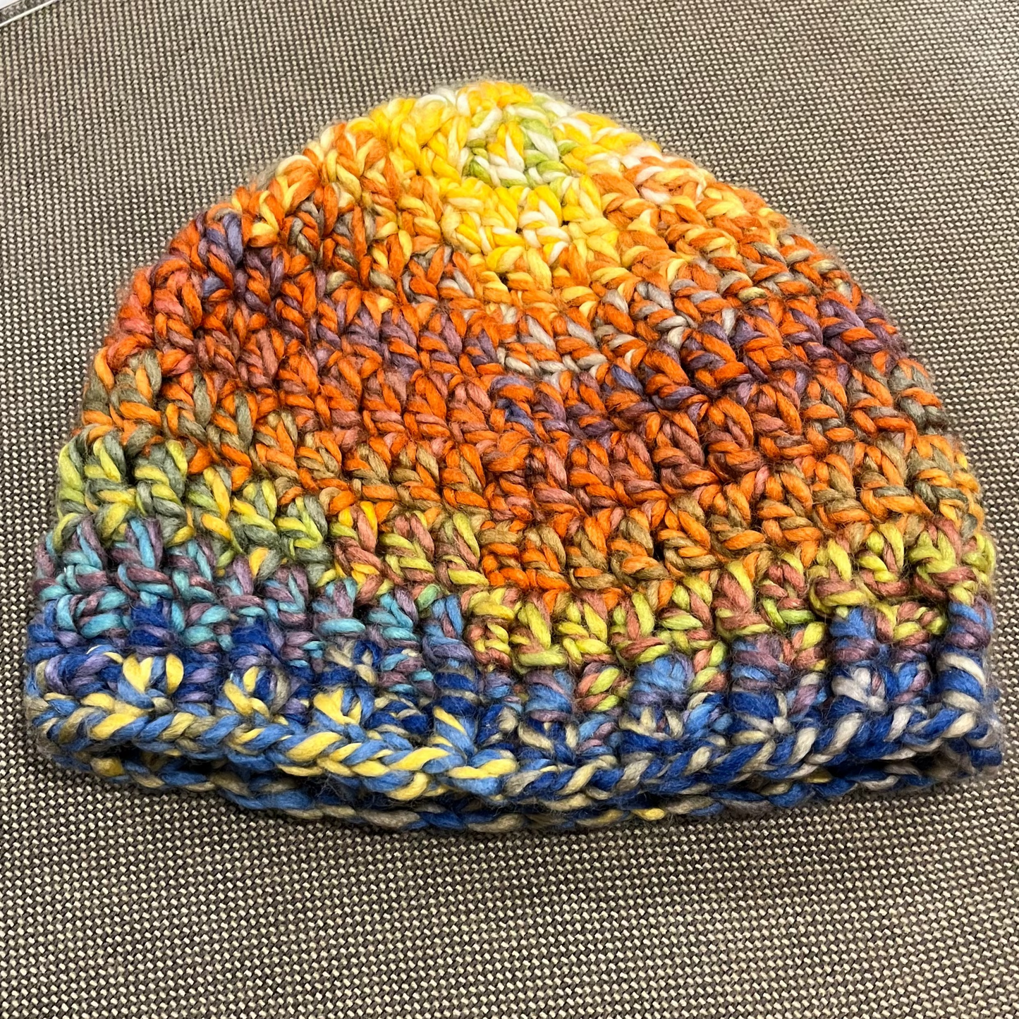 Folly Garden Beanie - Midwinter Fire