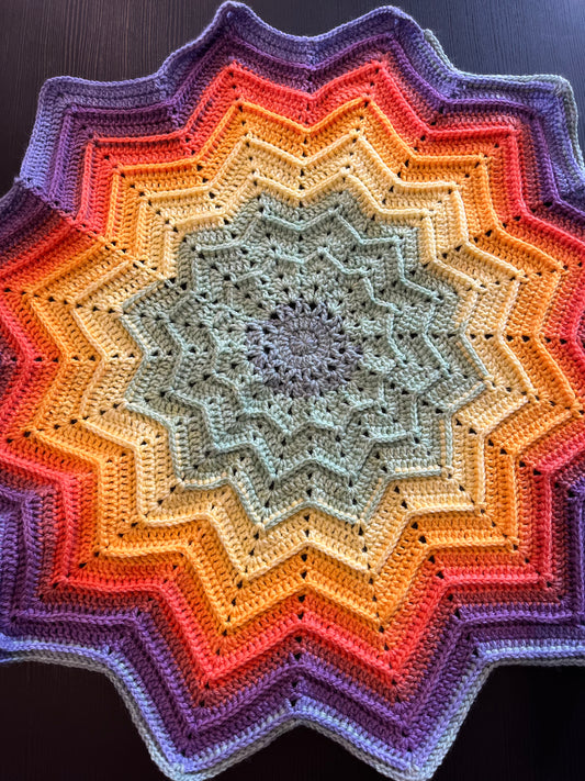 Ridged Round ripple - knowledge is flower