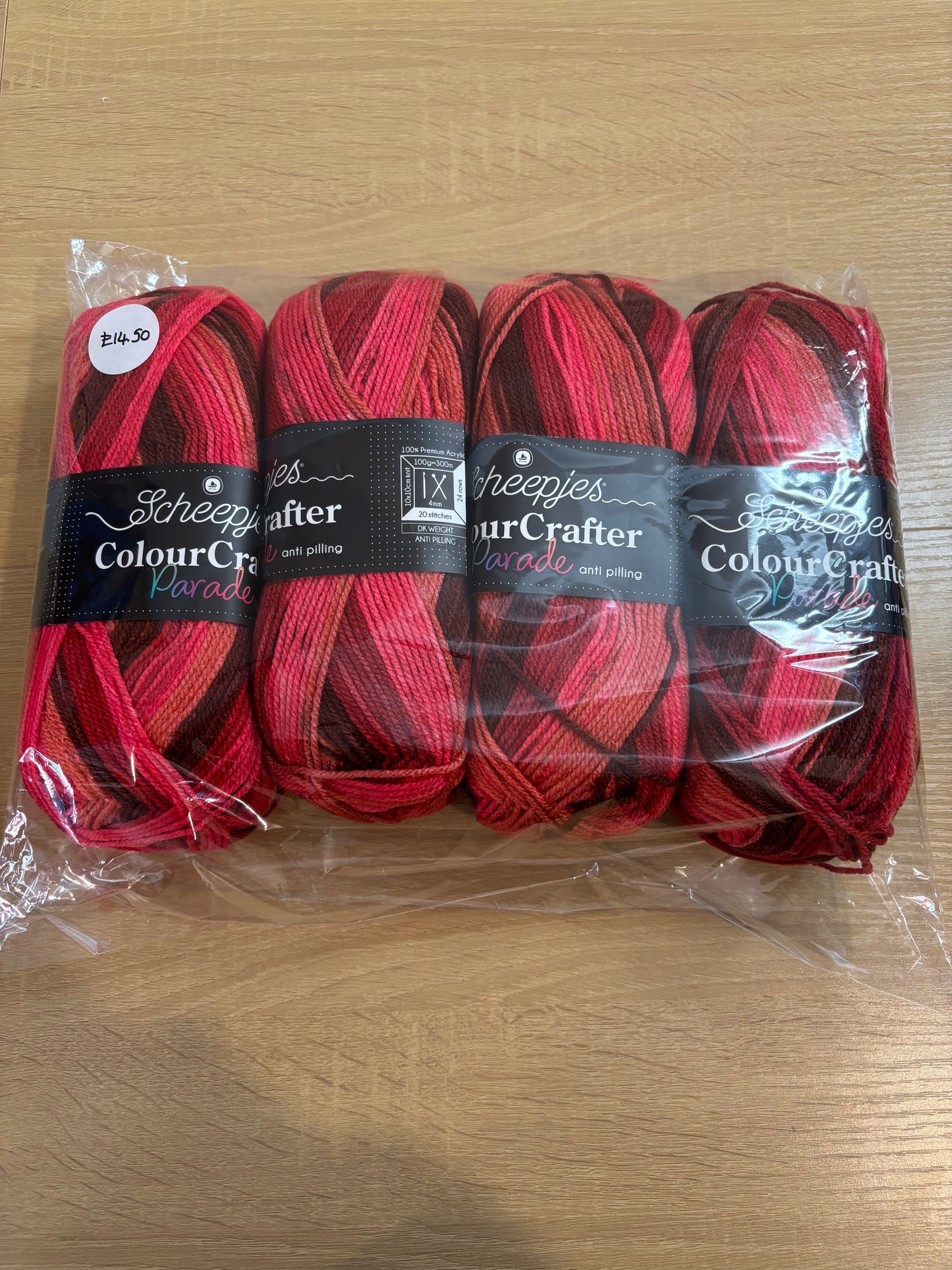 Scheepjes Yarn Bundle 4 X 100g