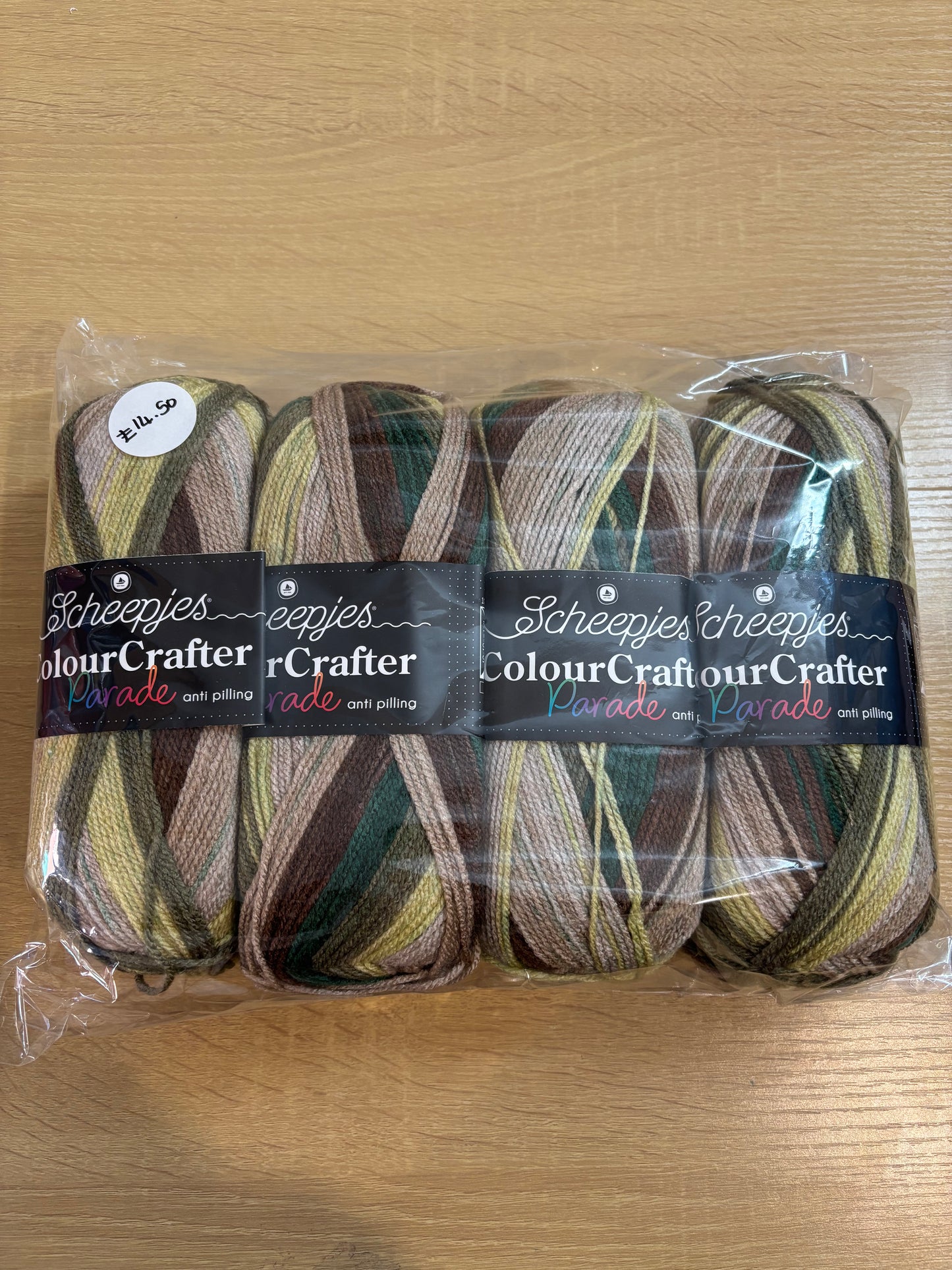 Scheepjes Yarn Bundle 4 X 100g