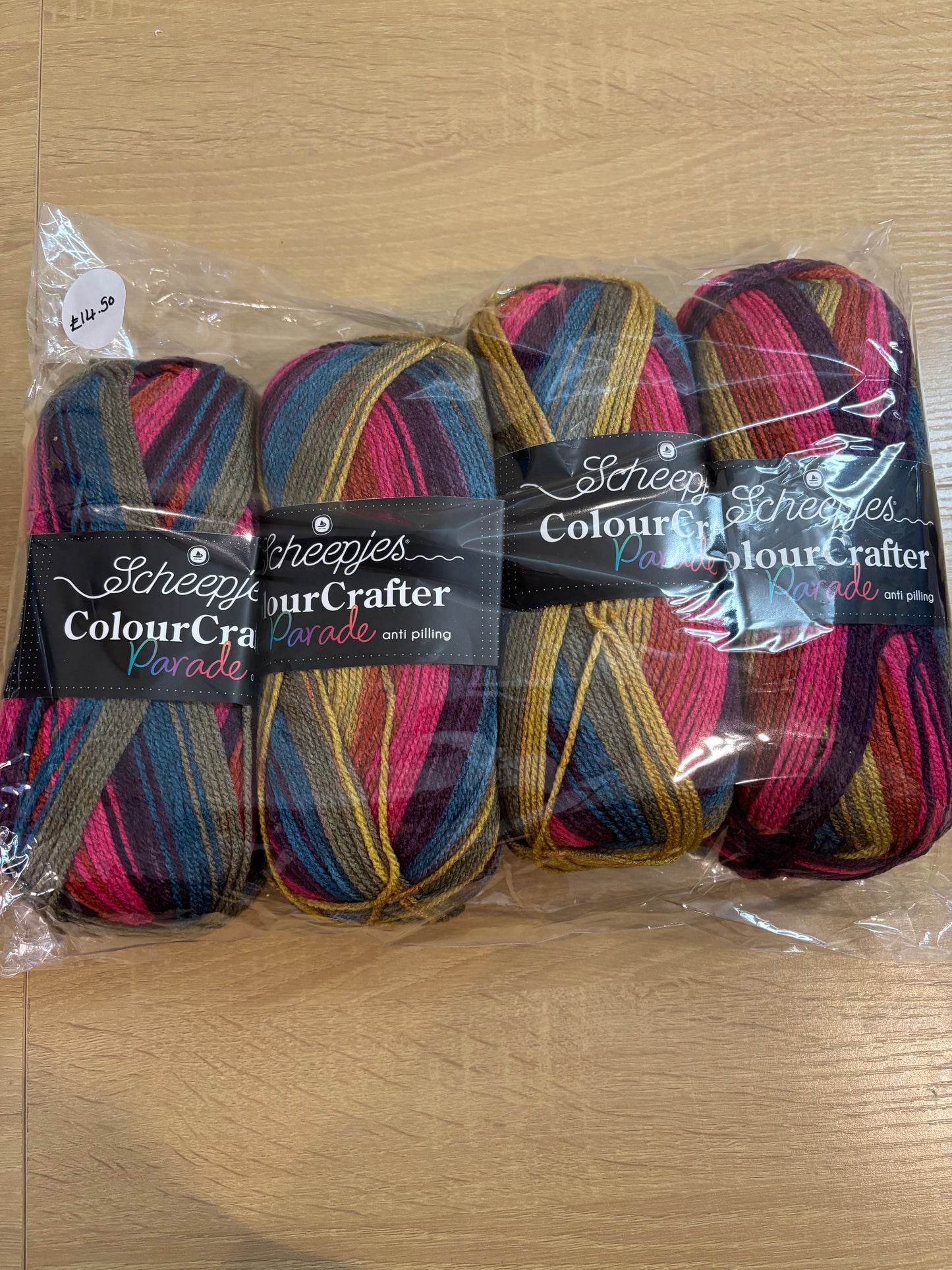 Scheepjes Yarn Bundle 4 X 100g