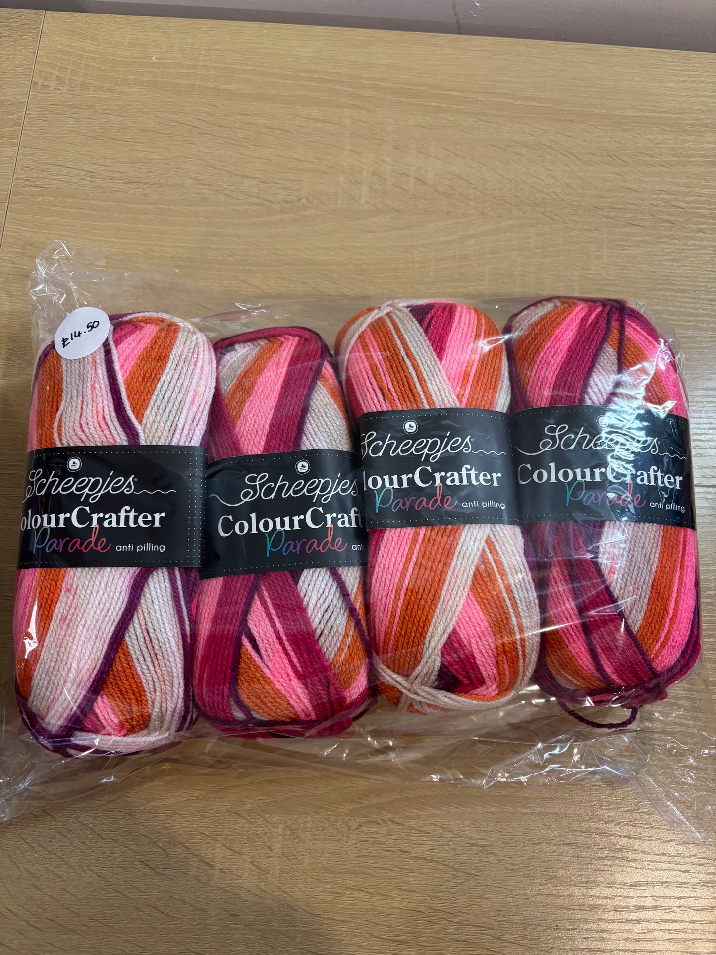 Scheepjes Yarn Bundle 4 X 100g