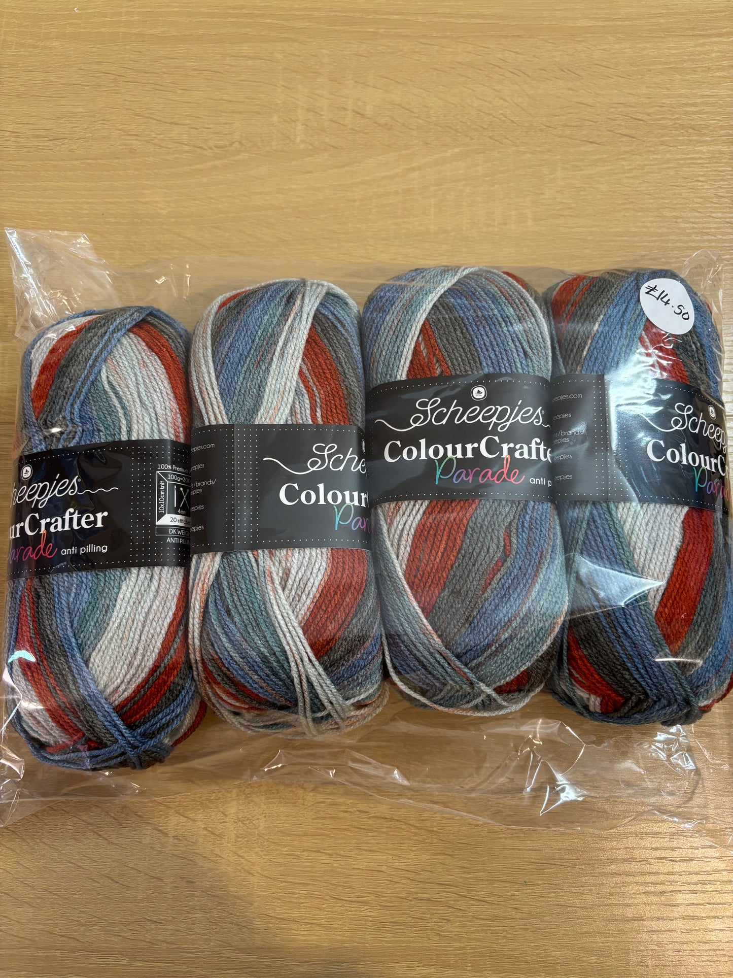 Scheepjes Yarn Bundle 4 X 100g
