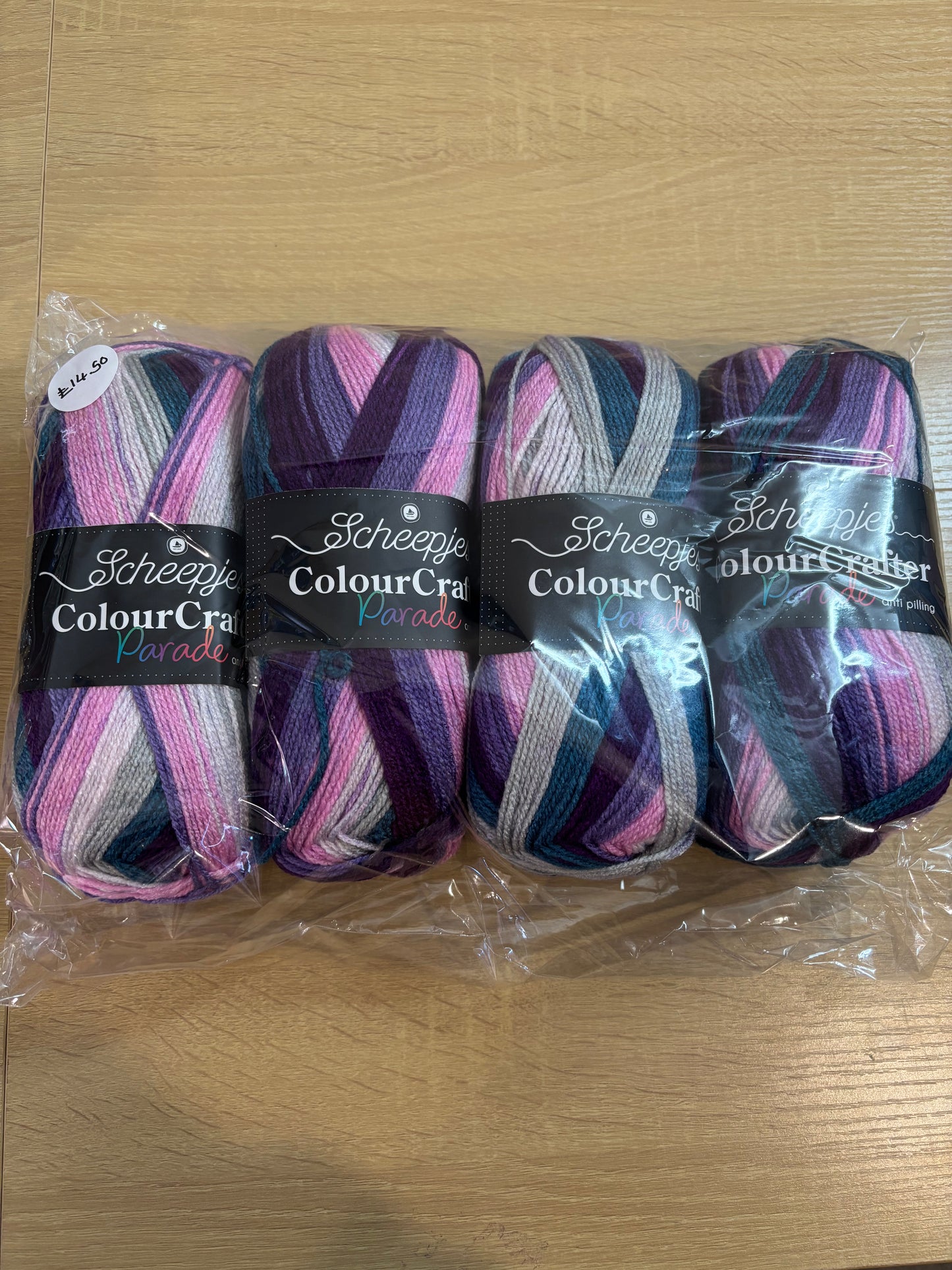 Scheepjes Yarn Bundle 4 X 100g