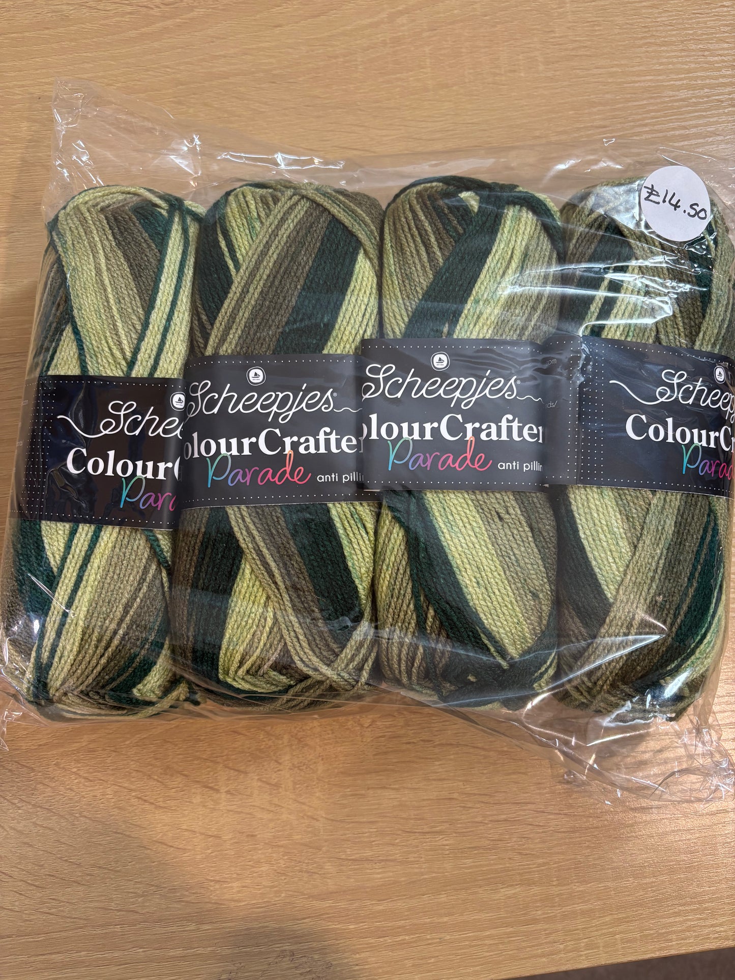 Scheepjes Yarn Bundle 4 X 100g
