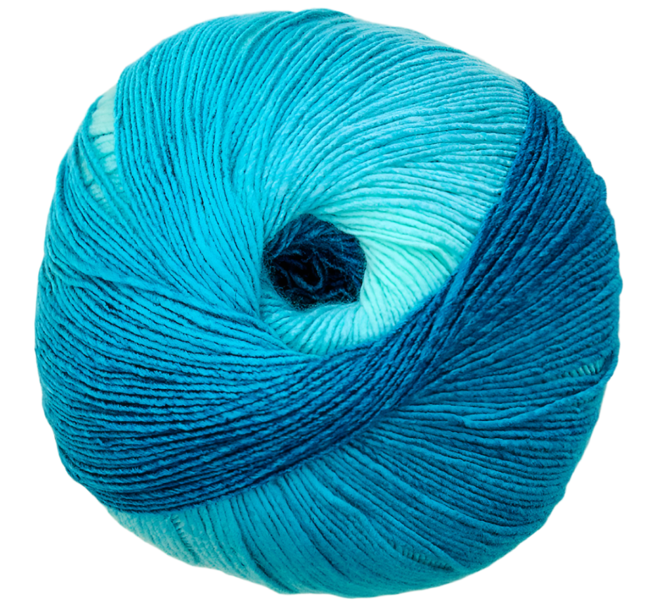 Jewelspun Ombre Aran - Perfect for knitting and crochet