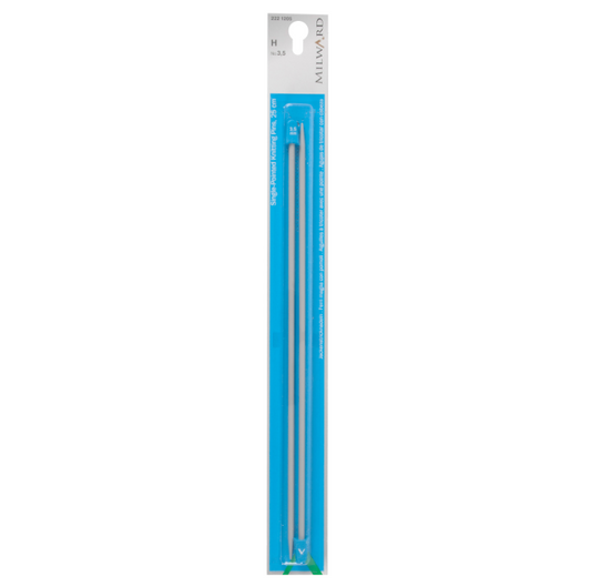 Milward Single-Pointed Knitting Pins 25cm
