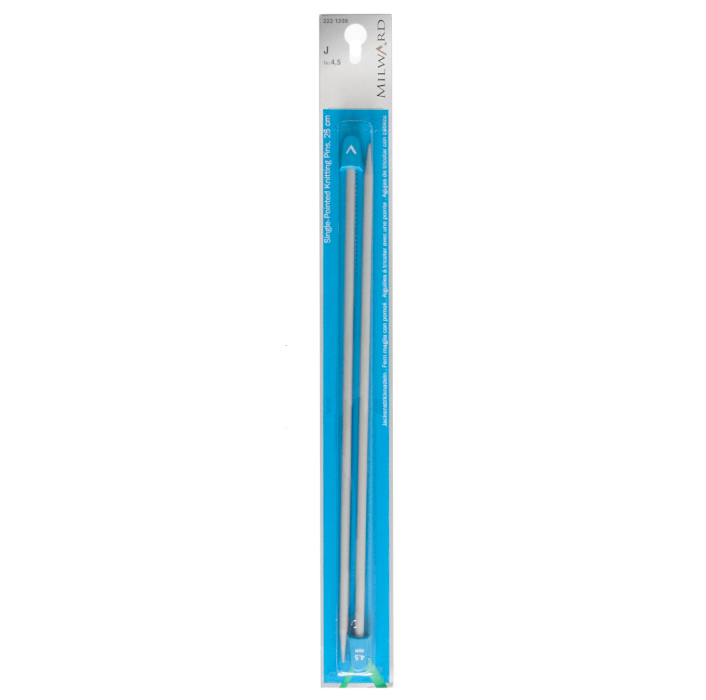 Milward Single-Pointed Knitting Pins 25cm