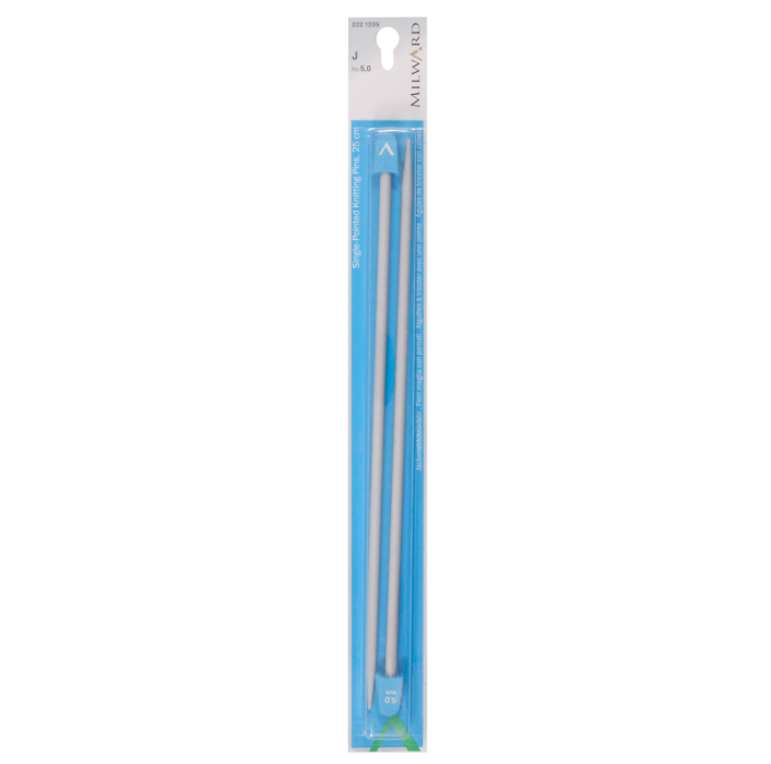 Milward Single-Pointed Knitting Pins 25cm