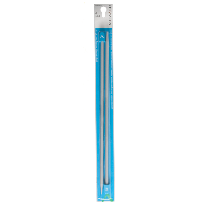 Milward Single-Pointed Knitting Pins 30cm